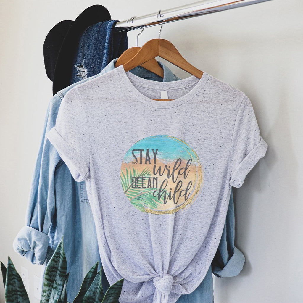 Stay Wild Ocean Child Graphic T-Shirt