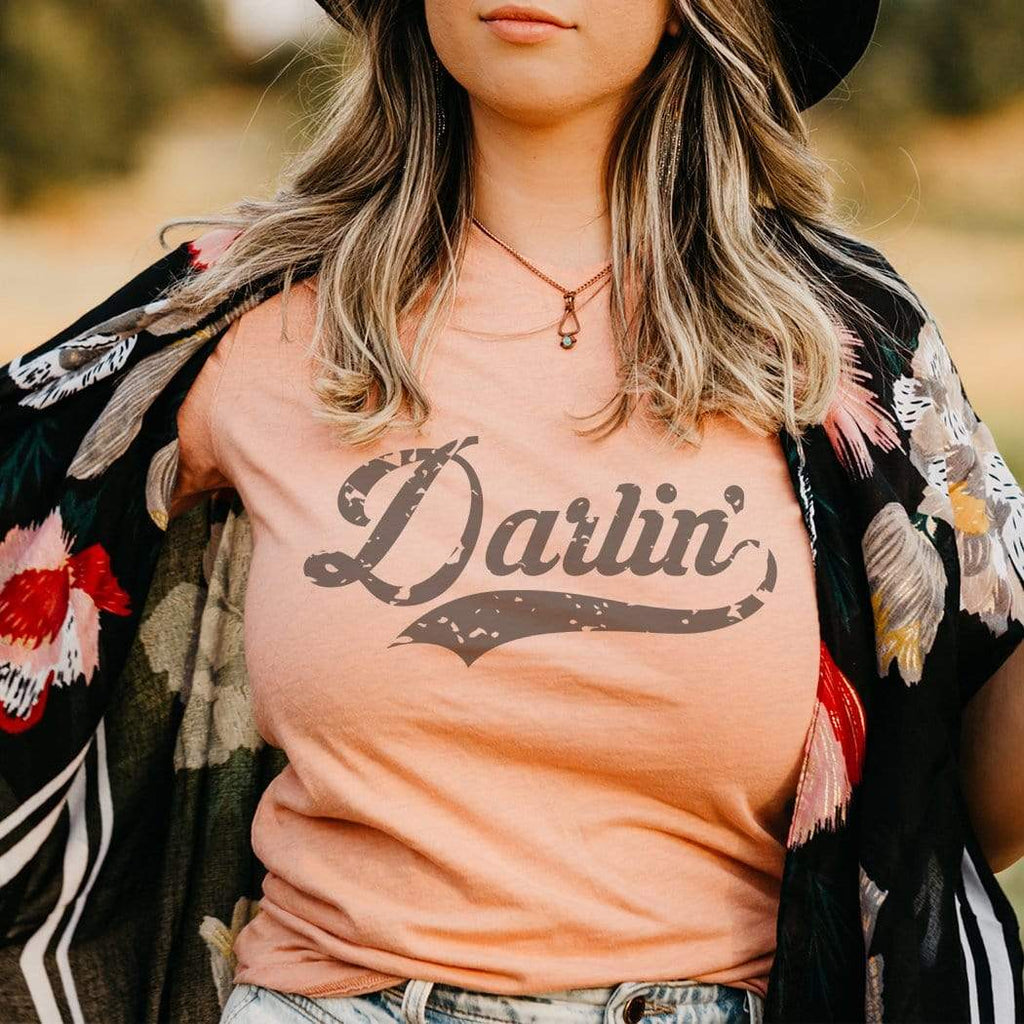 Darlin Graphic T-Shirt  - Plus
