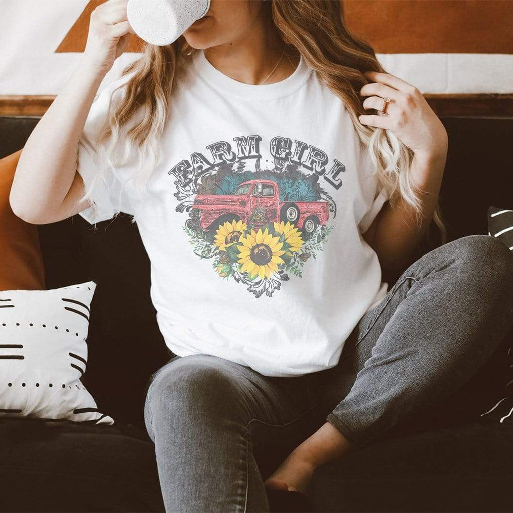 Farm Girl Graphic T-Shirt